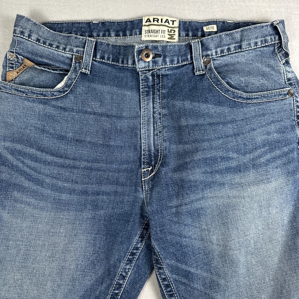 Ariat M5 Straight Fit Straight Leg Jeans Mens Size 40/30